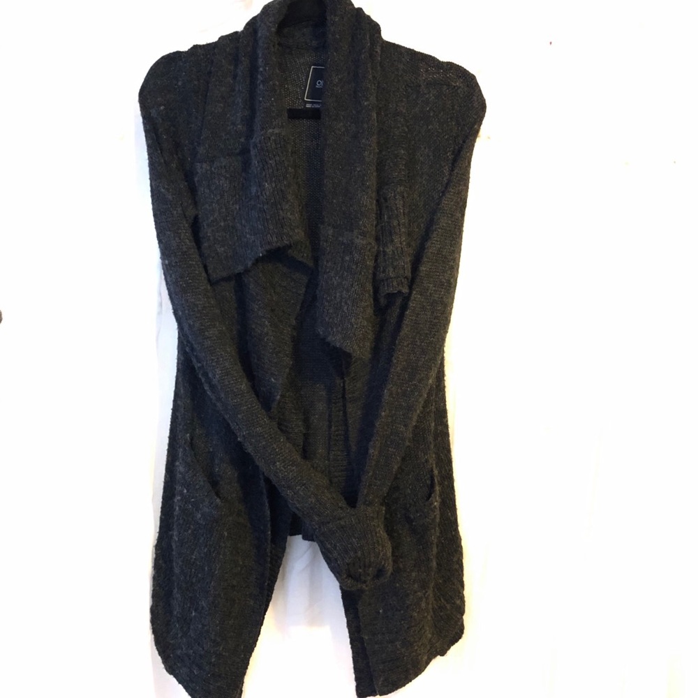 Obey propaganda wool cardigan